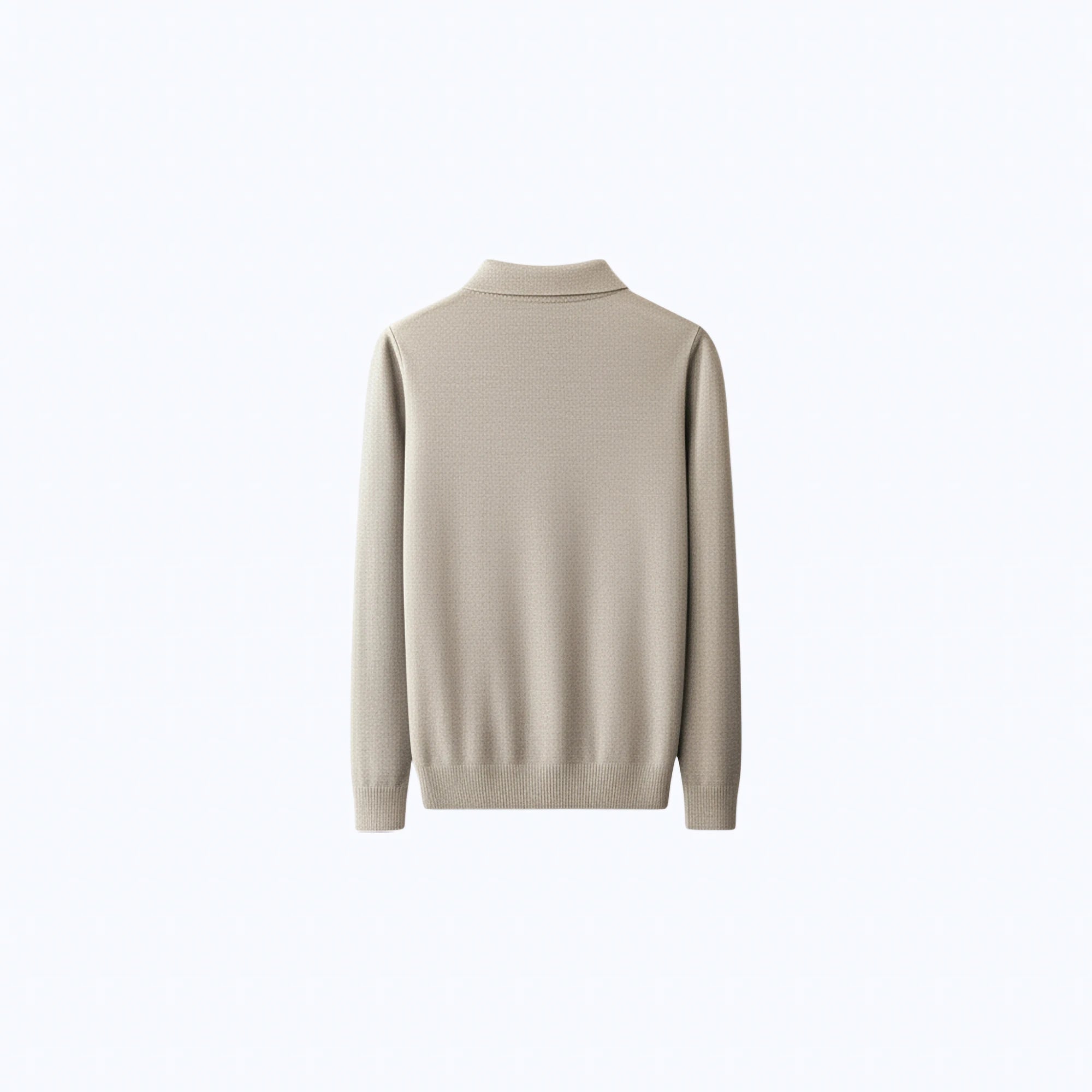 100% Wool Polo Jumper