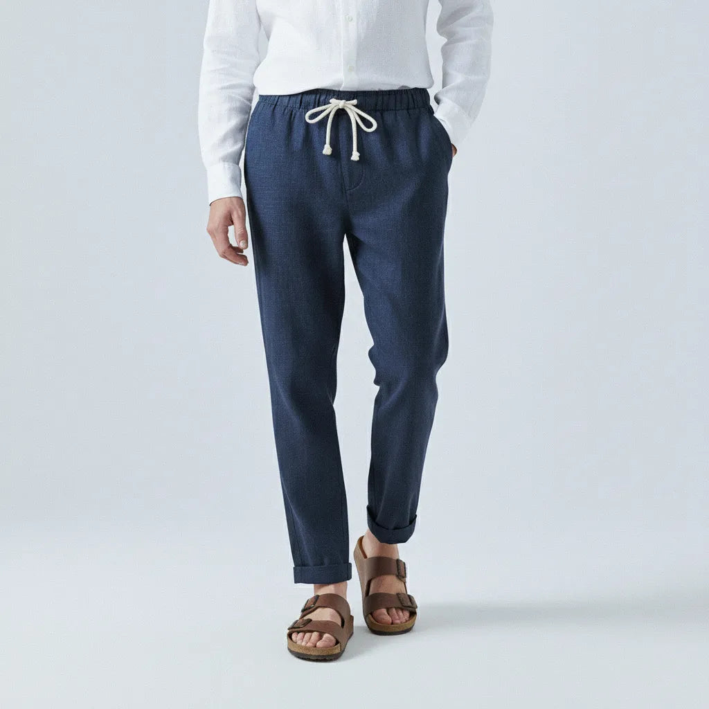 100% Linen Trousers