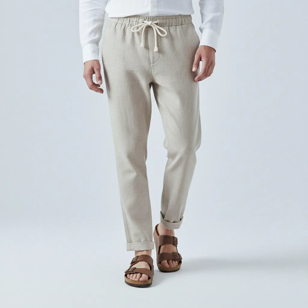 100% Linen Trousers