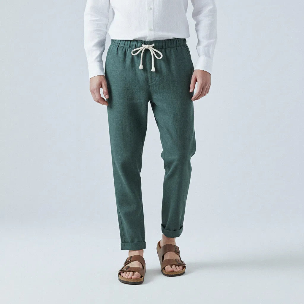 100% Linen Trousers