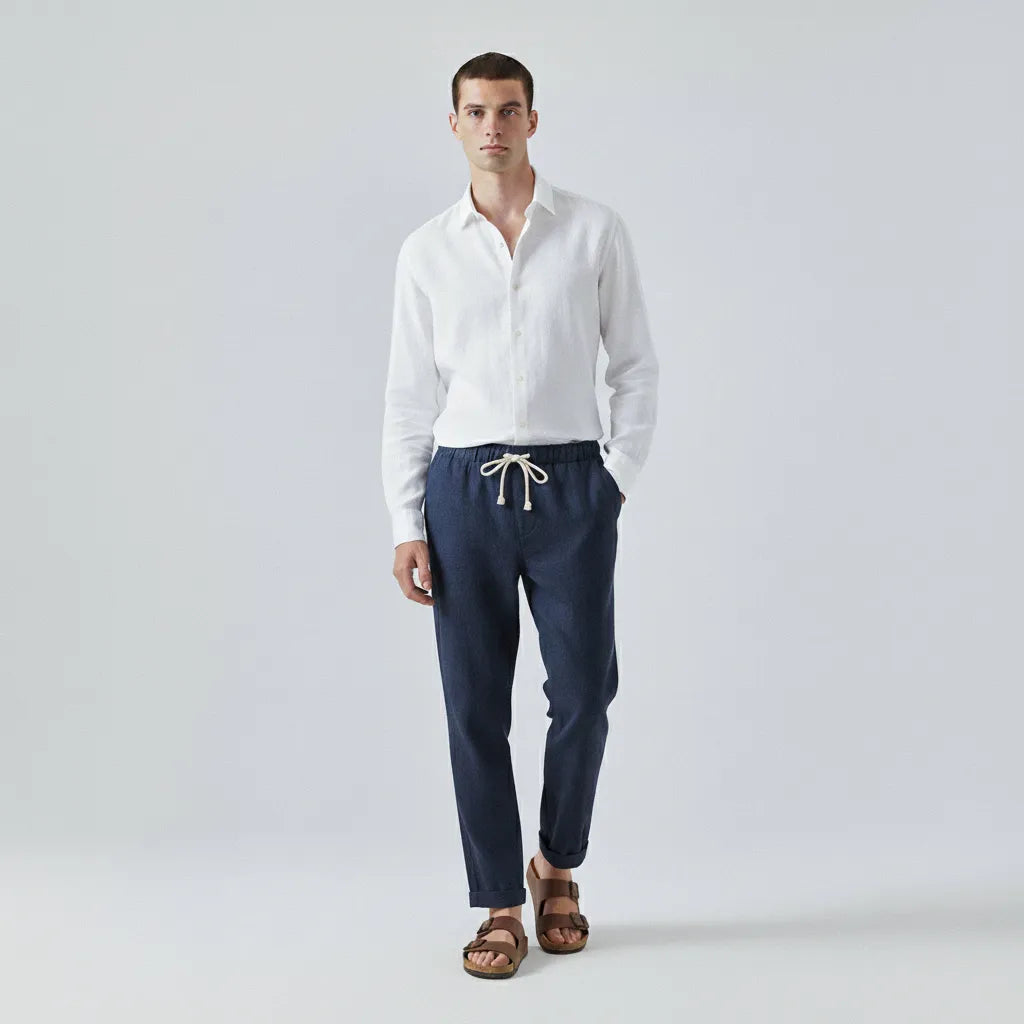 100% Linen Trousers