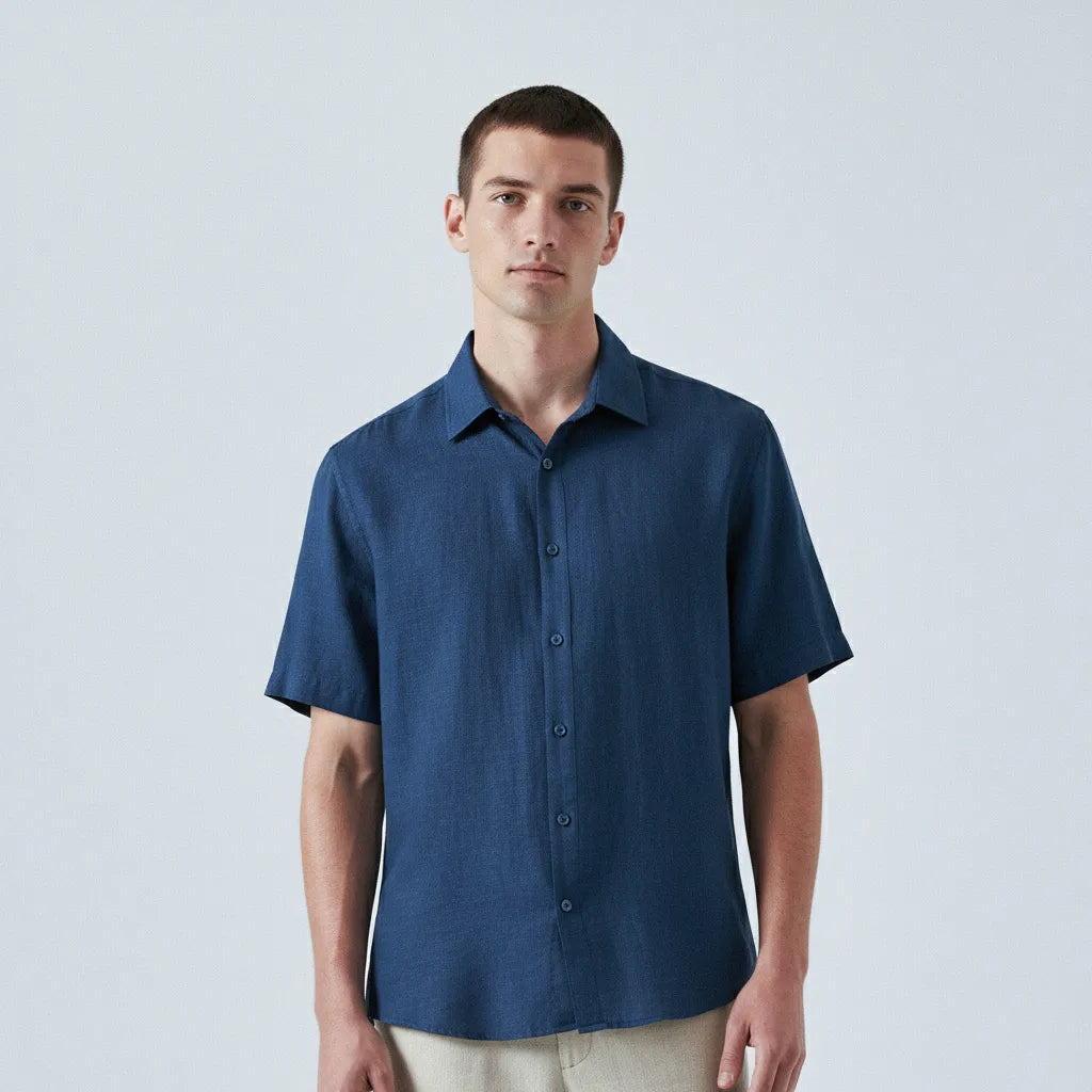 Linen Short-Sleeve Shirt