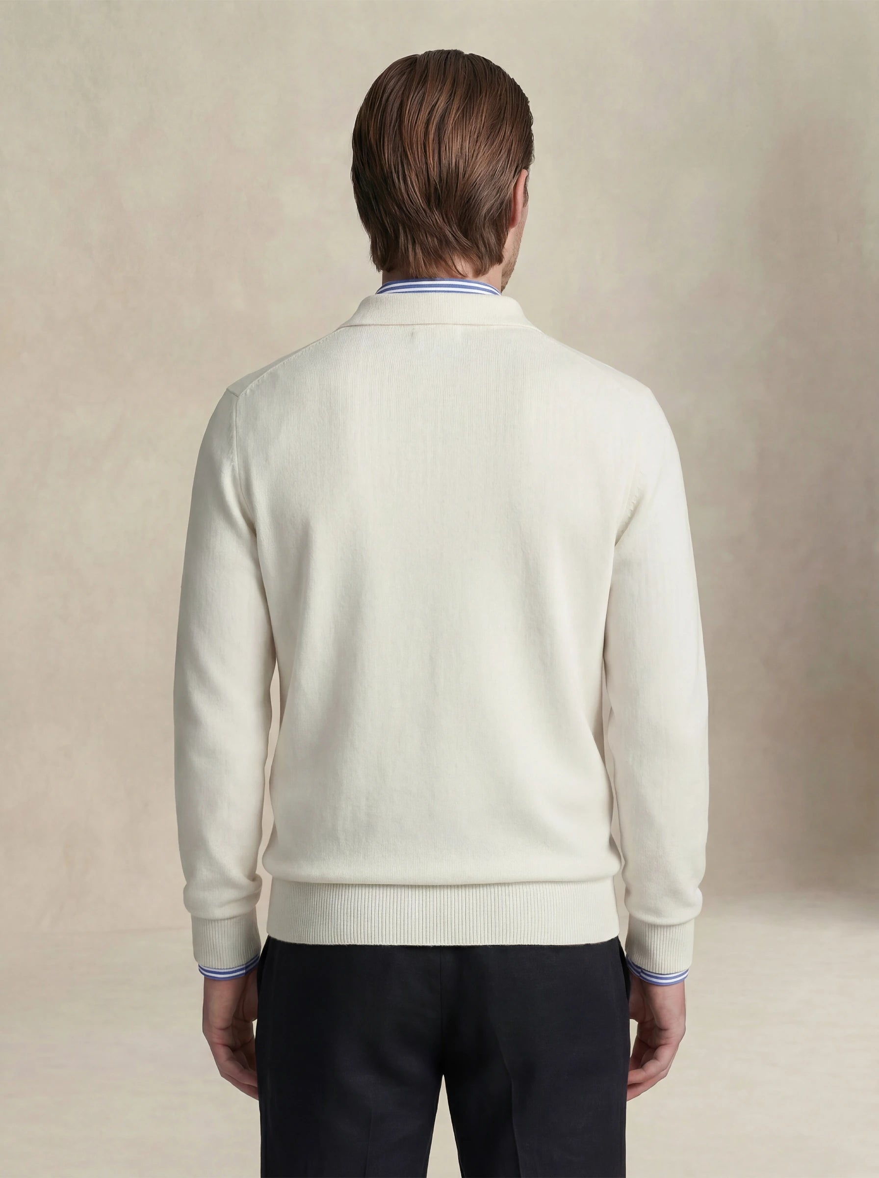 Cashmere Polo Off-White