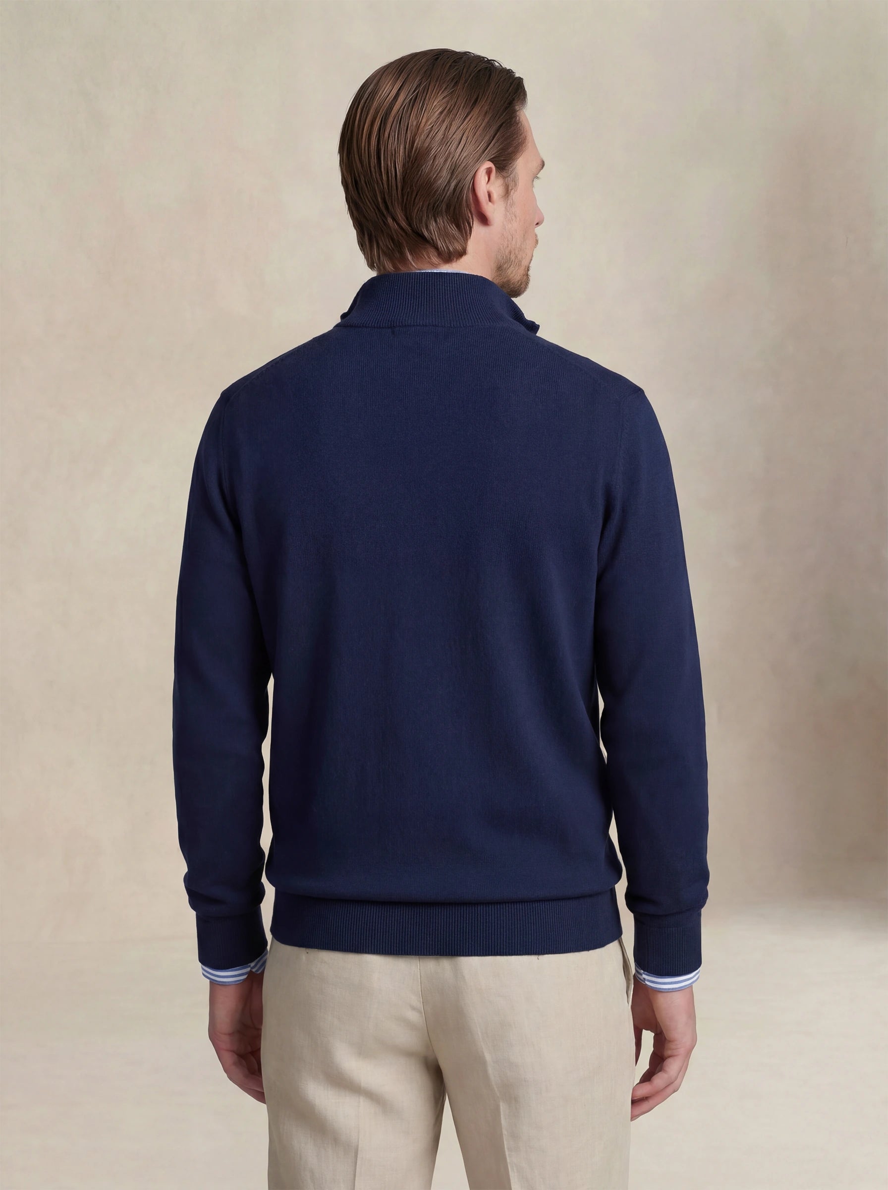 Classic Half-Zip Navy