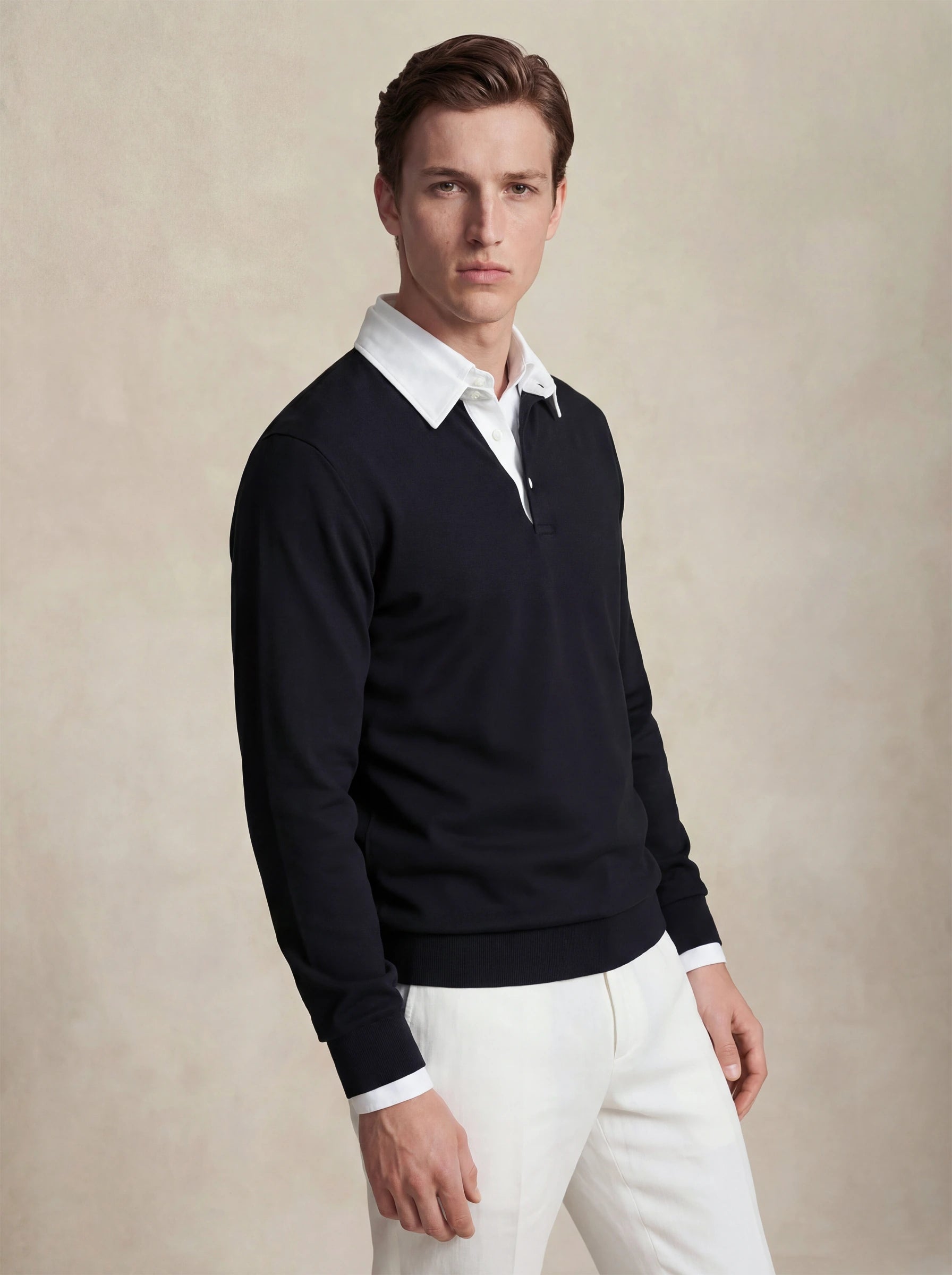 Polo Knit Black