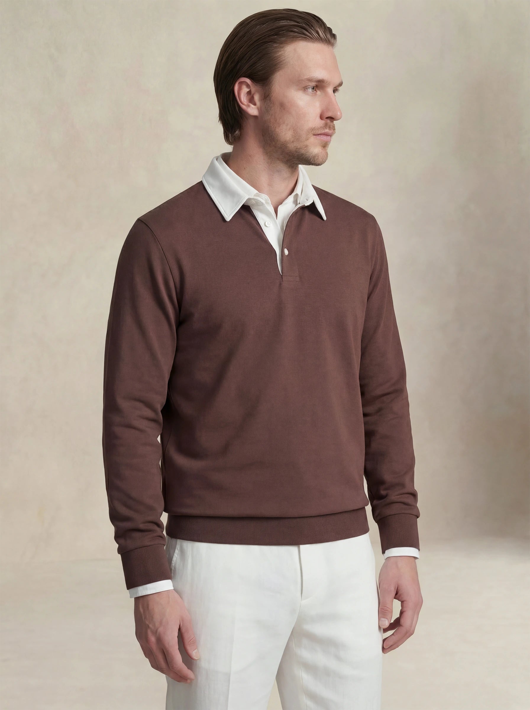 Polo Knit Brown