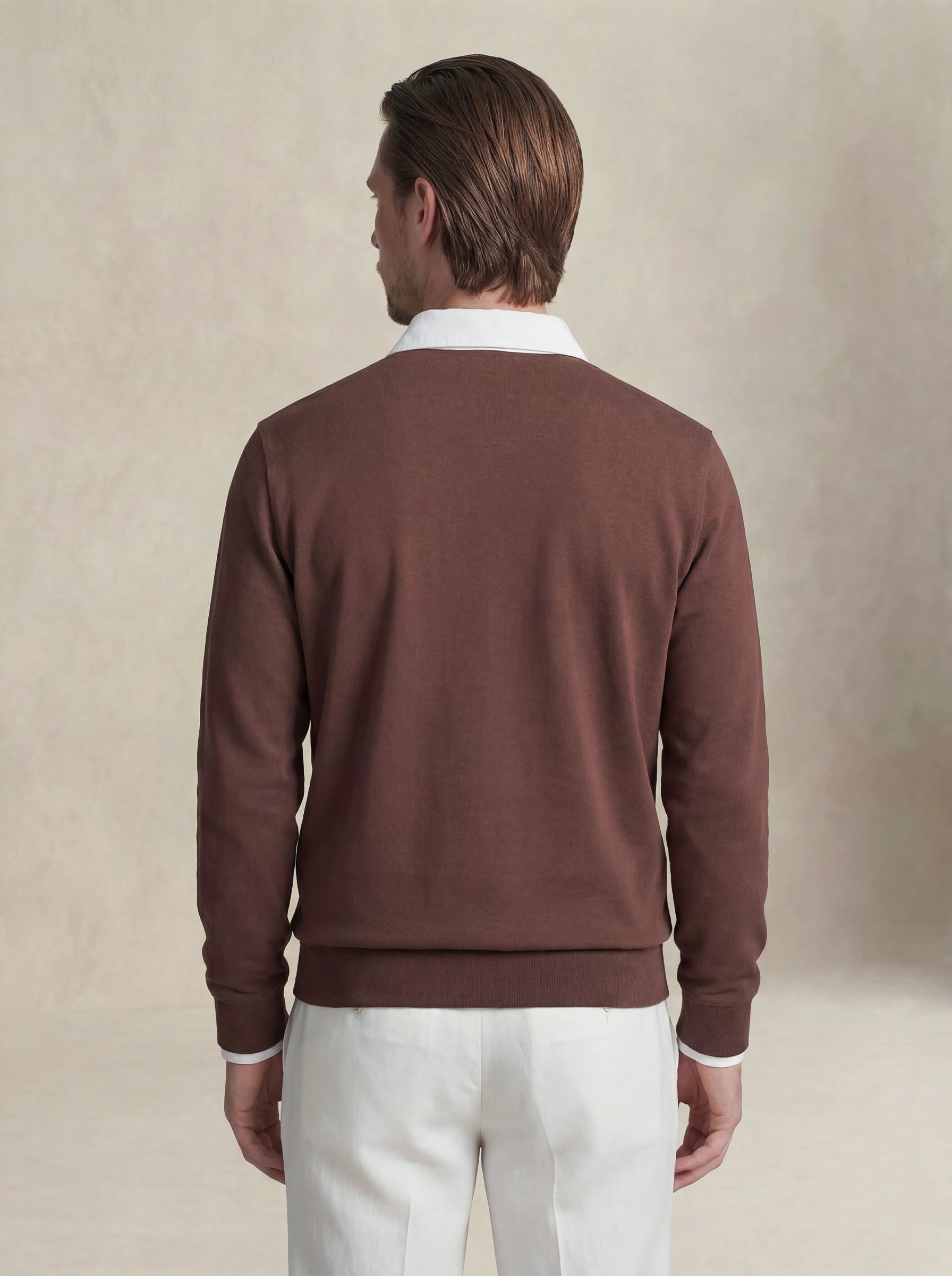 Polo Knit Brown