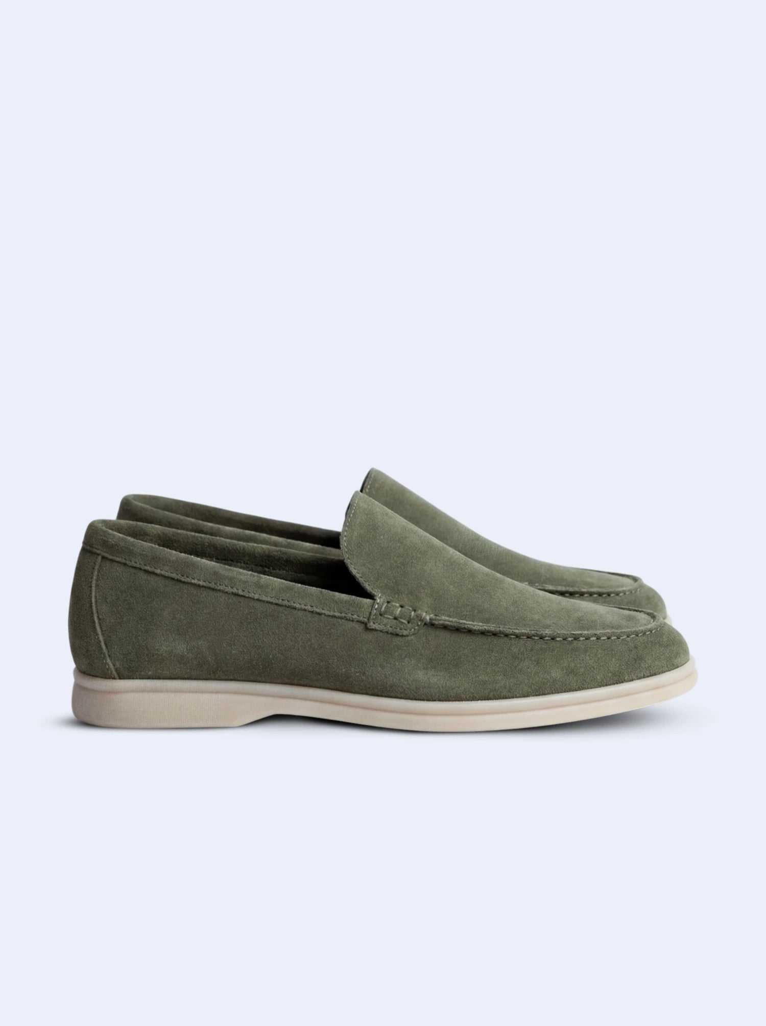 Moss Green Savile Loafers