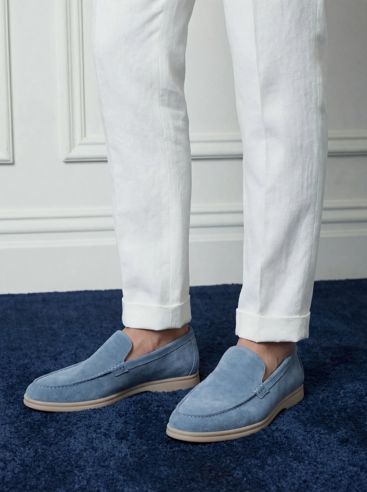 Nebula Blue Savile Loafers