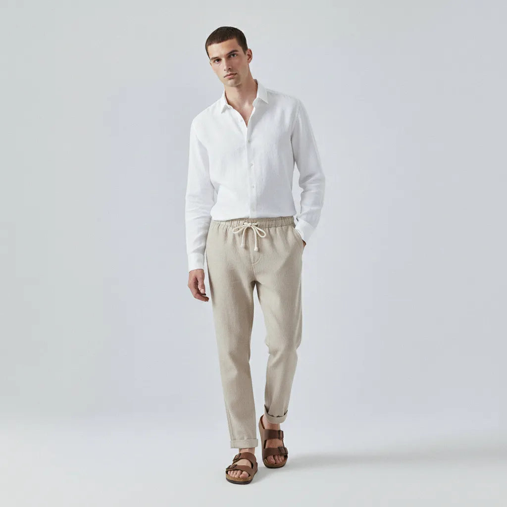 100% Linen Trousers