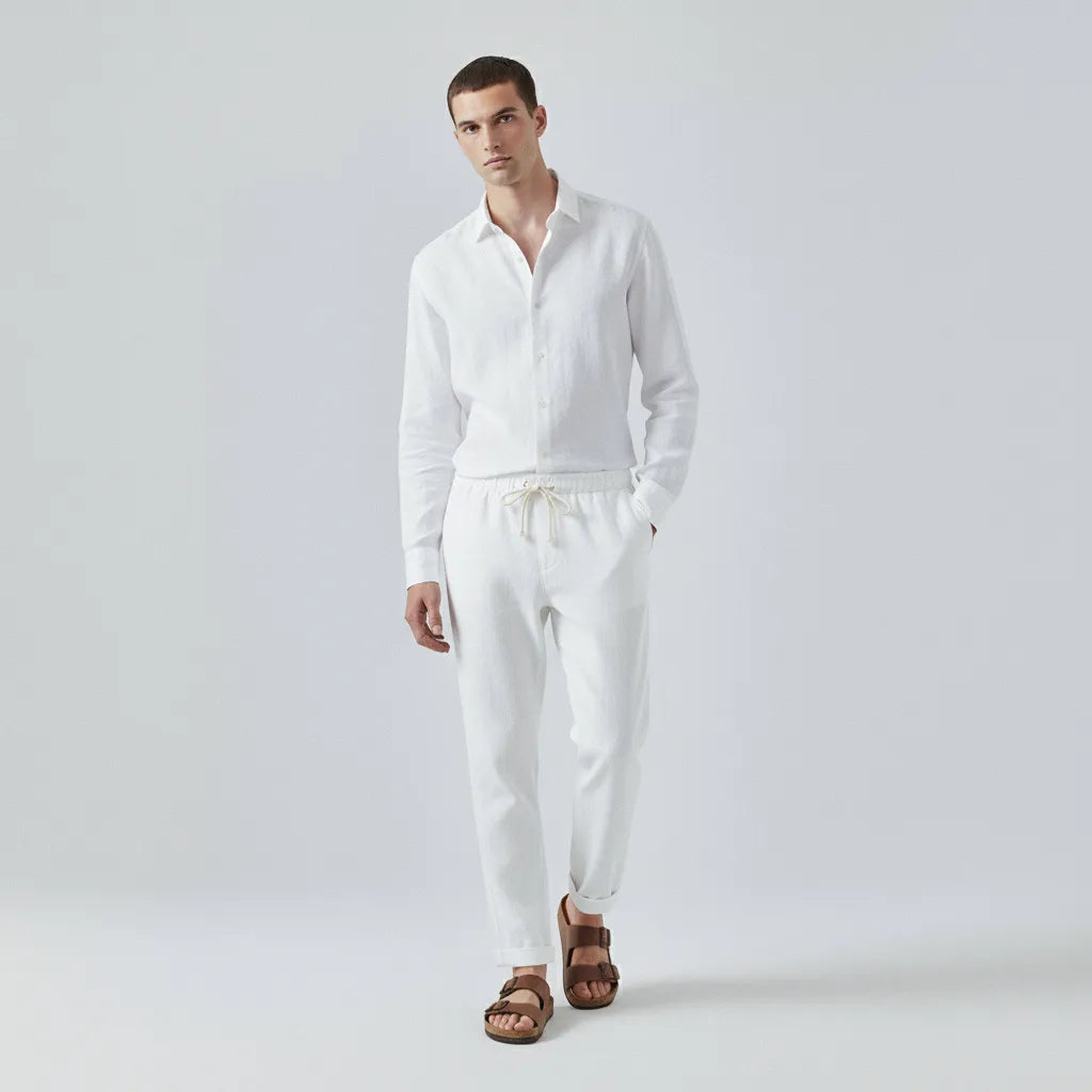 100% Linen Trousers