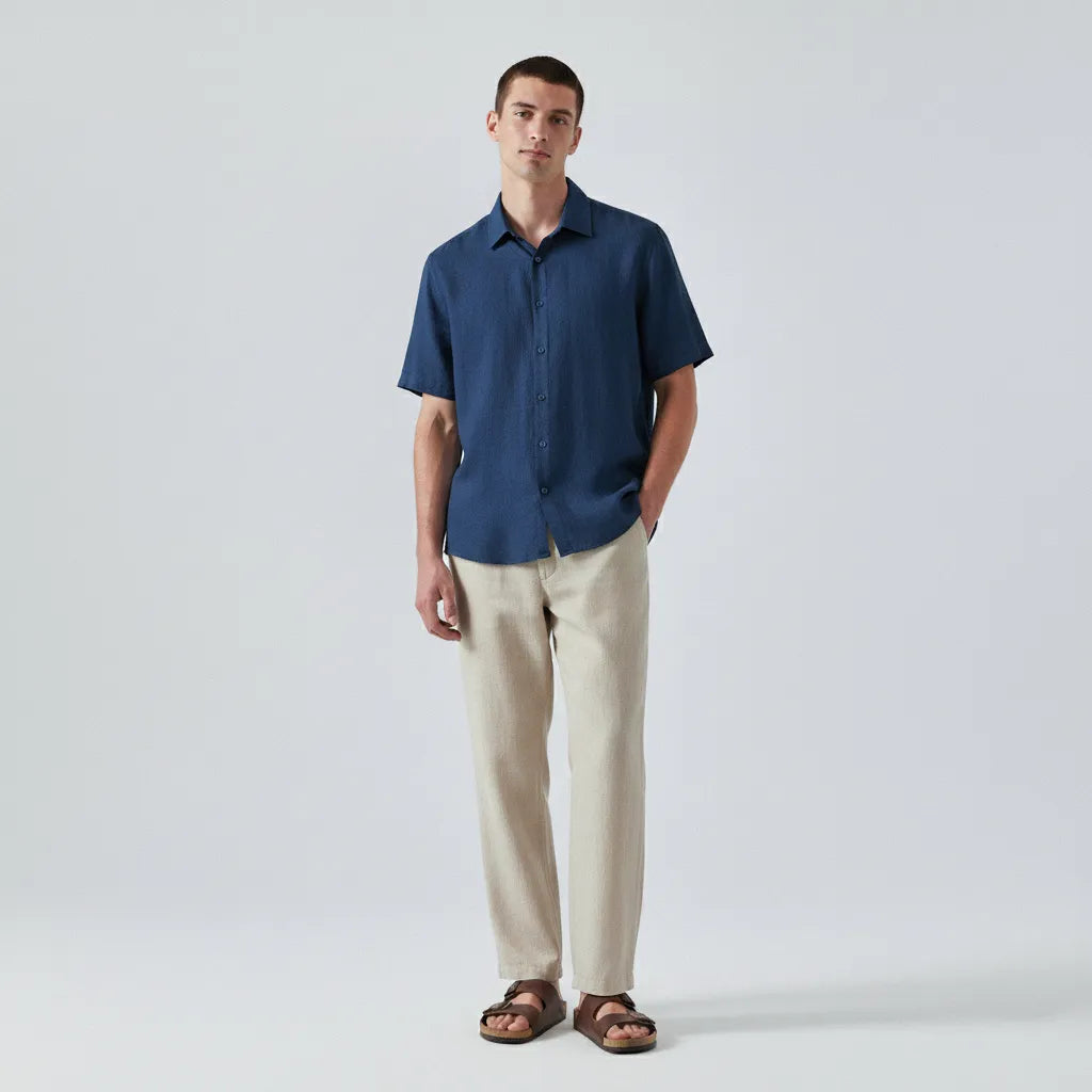 Linen Short-Sleeve Shirt