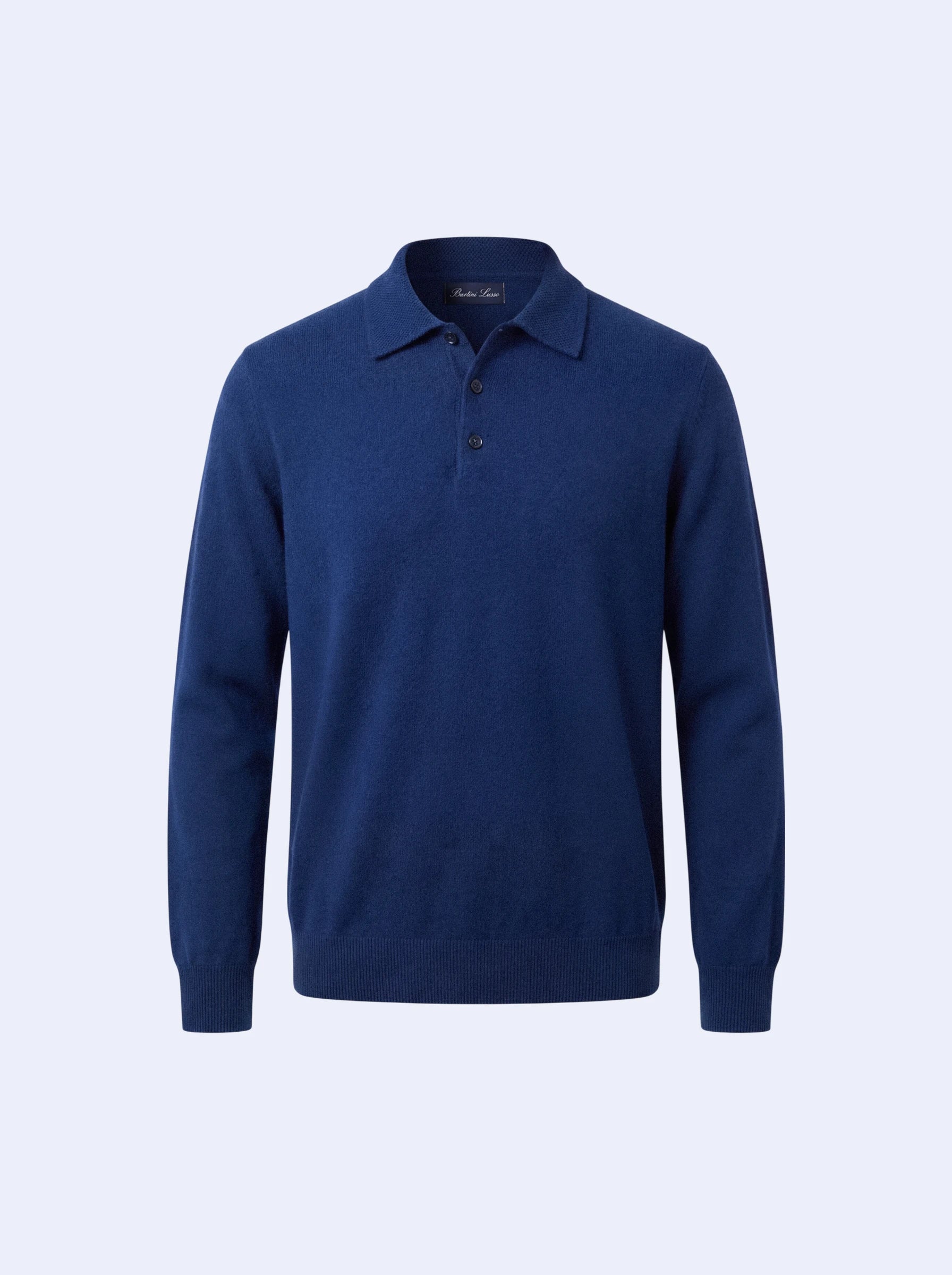 Cashmere Polo Navy