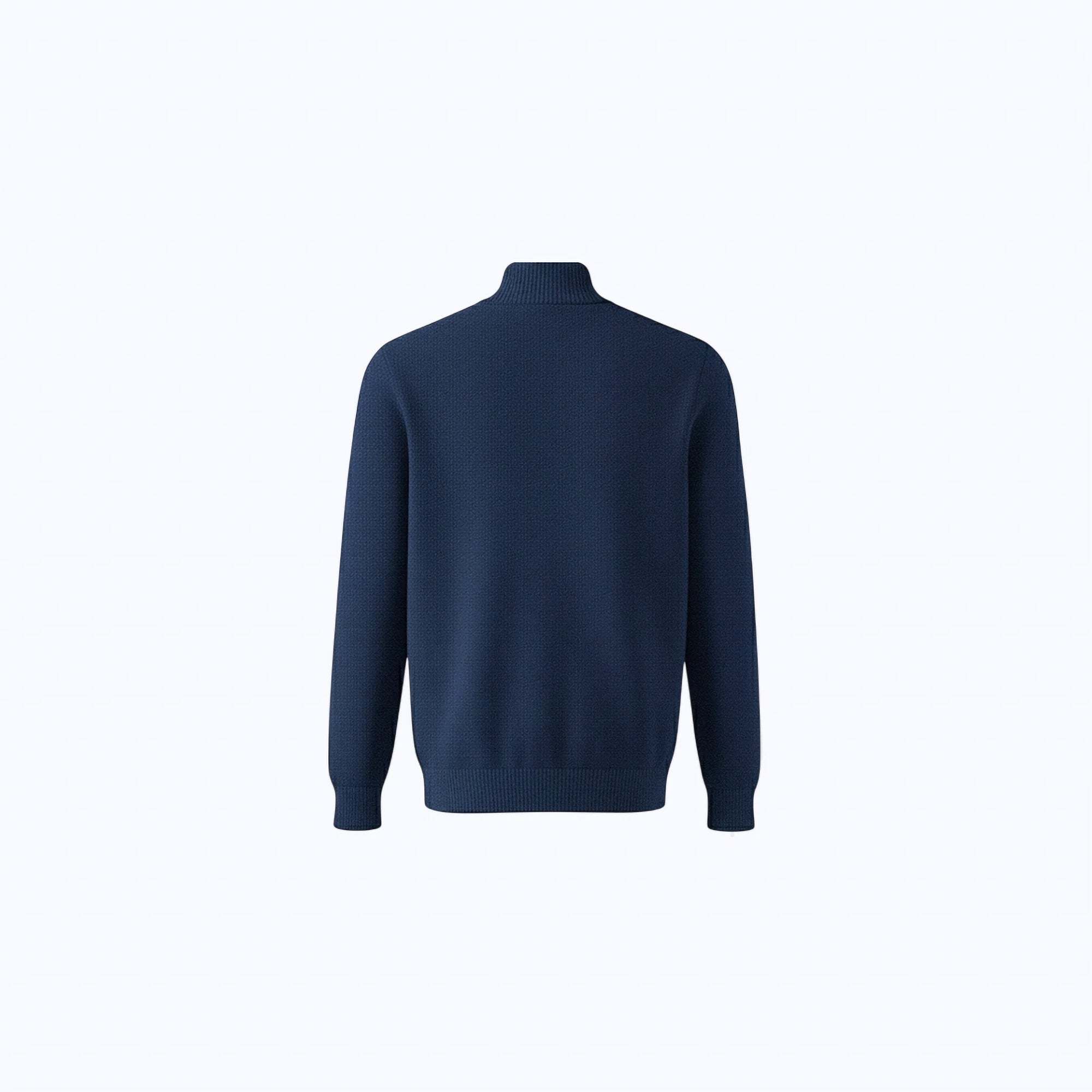 Cotton Quarter-Zip Jumper