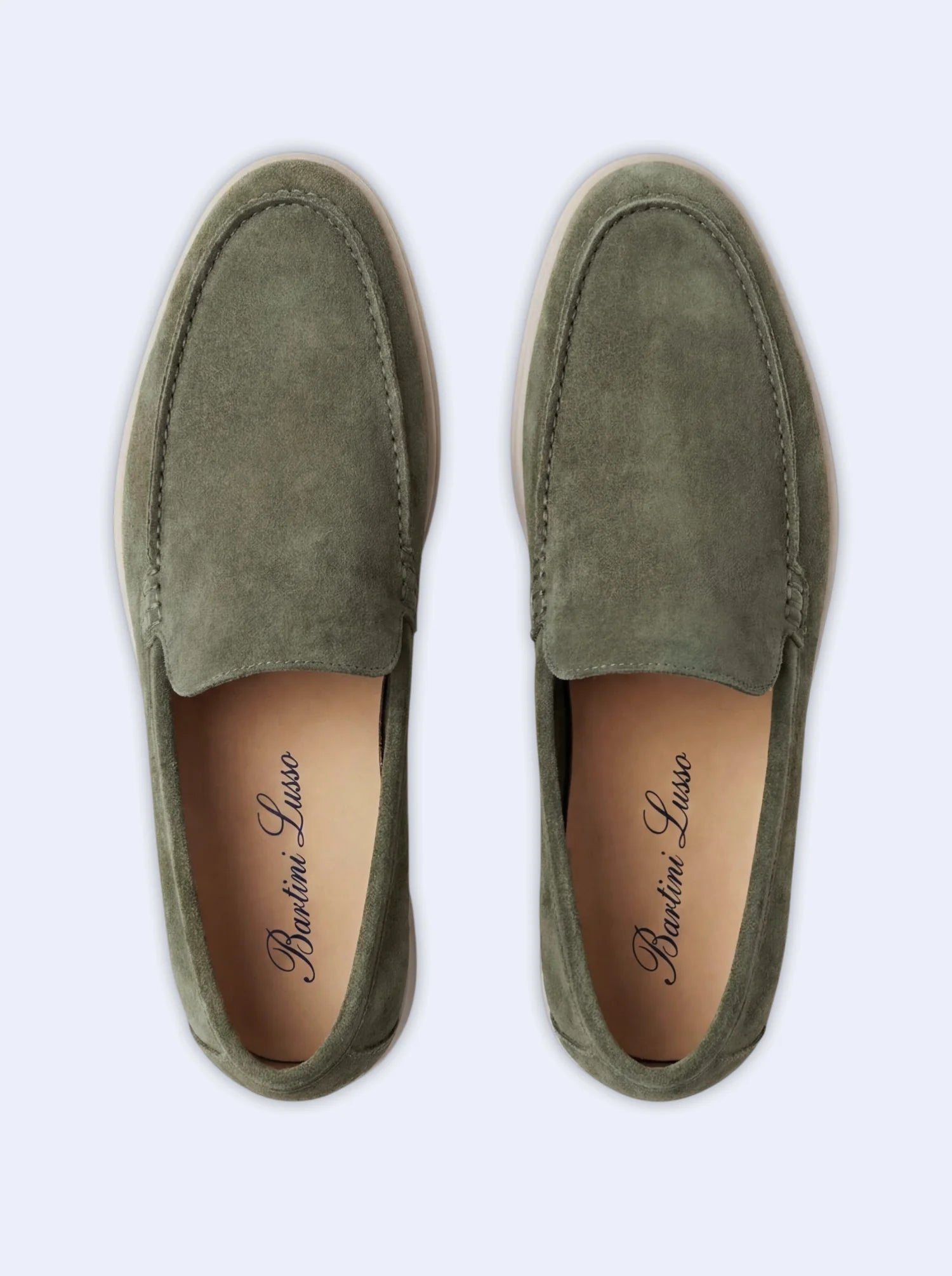 Moss Green Savile Loafers