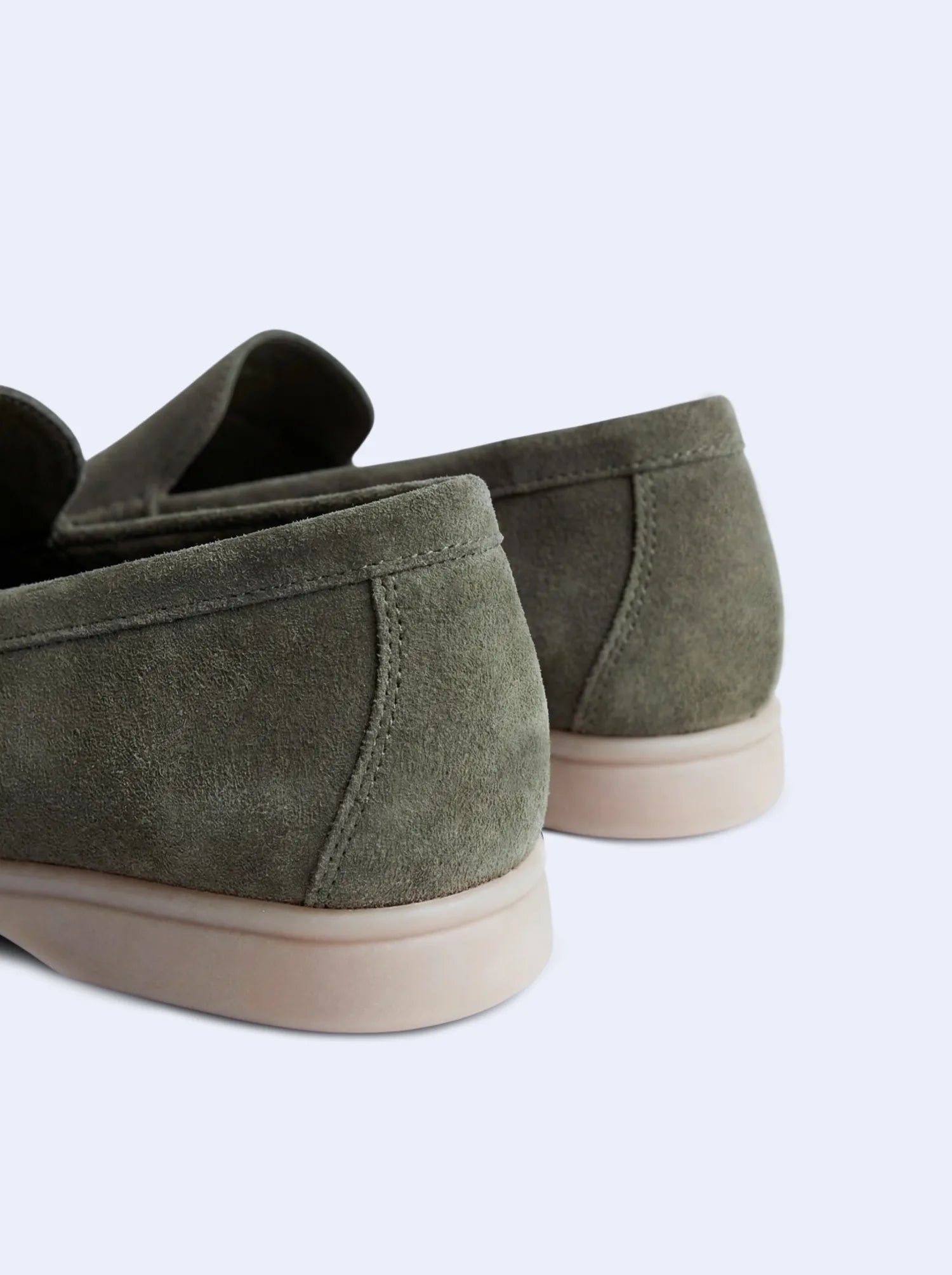 Moss Green Savile Loafers