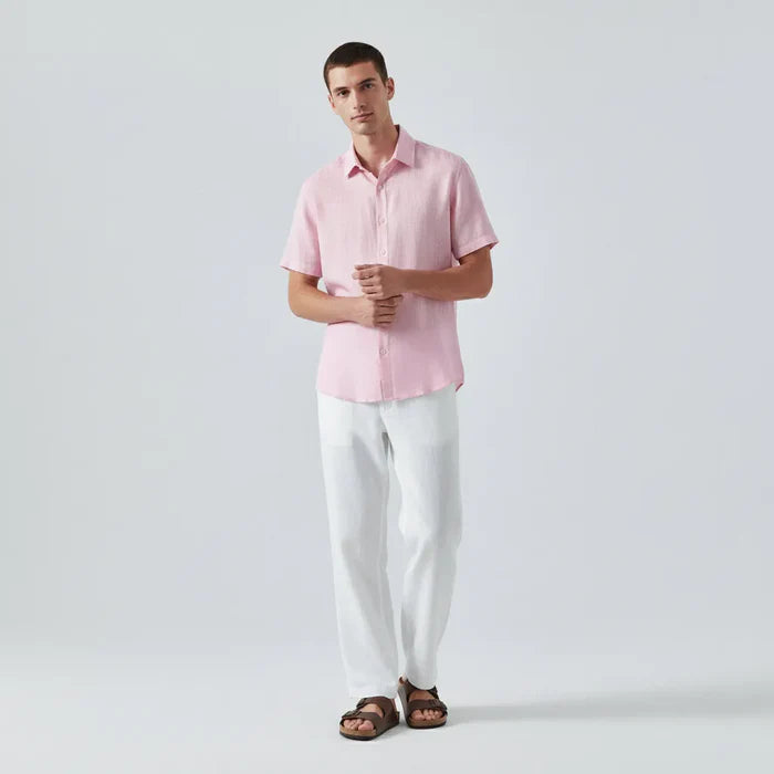Linen Short-Sleeve Shirt